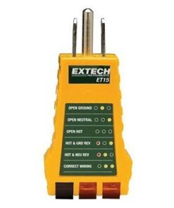 Thiết bị kiểm tra hệ thống dây điện Extech - ET15