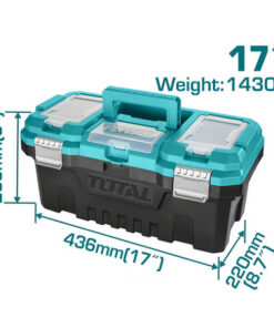 Thùng đựng đồ nghề 17 Inch khóa kim loại Total TPBX0172