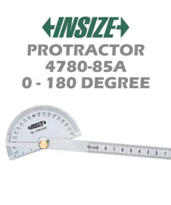 Thước đo góc loại phổ thông Insize 4780-85A (0~180 độ)