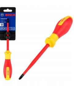 Tua vít cách điện VDE đầu SL/PH2 Bosch 1600A02ND5