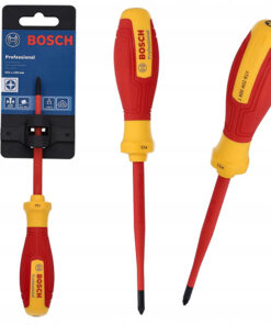 Tua vít cách điện VDE đầu SL/PZ1 Bosch 1600A02ND6