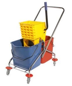 Xe đẩy vắt cây lau nhà 2 ngăn HC071