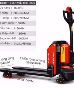 Xe nâng điện thấp Noblelift PTE15N