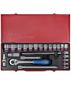 1/2'' Bộ tuýp 24 chi tiết Kingtony 4028MR (hệ mét)