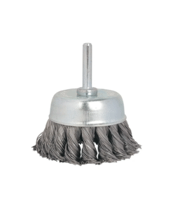 Bàn chải có đầu dây xoắn 75mm với trục 6.3mm Workpro WP407012