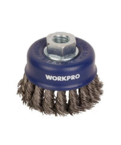 Bàn chải cốc có đai ốc M10x1.5 75mm Workpro WP407041