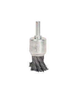 Bàn chải đầu dây xoắn 25mm với trục 6.3mm Workpro WP407011