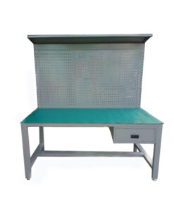 Bàn nguội thao tác cơ khí 2000x800x1700 mm, dày 1.0 mm
