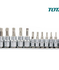 Bộ 12 đầu tuýp lục giác bông sao Total THT1438121