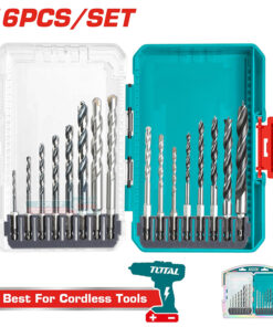 Bộ 16 mũi khoan đa năng chuôi lục giác 1/4" Total TACSDL11606