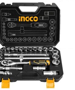 Bộ 25 đầu tuýp (1/2 inch) Ingco HKTS12251