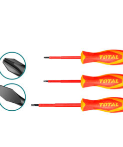 Bộ 3 tua vít cách điện Total THTIS036
