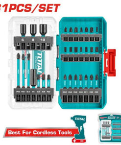 Bộ 31 mũi bắt vít và đầu bắt tôn Total TACSDL11306 (Thép Cr-mo)