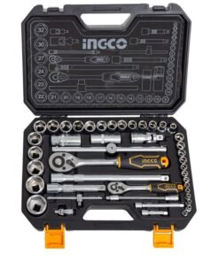 Bộ 44 đầu tuýp (1/4 inch + 1/2 inch) Ignco HKTS42441