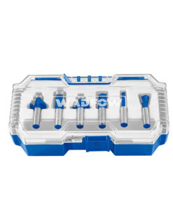 Bộ 6 mũi phay gỗ 8mm Wadfow WRKSR0108