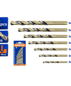 Bộ 7 mũi khoan xoắn ốc HSS Wadfow WTD3K01