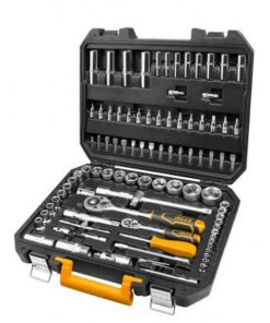 Bộ 94 đầu tuýp (1/4 inch + 1/2 inch) Ingco HKTS42941