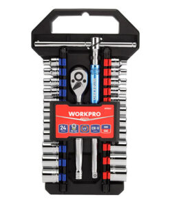 Bộ cần siết bu lông 24 chi tiết 3/8" Wodfow WP202553