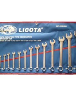 Bộ cờ lê vòng và miệng xi mờ cao cấp 10-32 - LICOTA