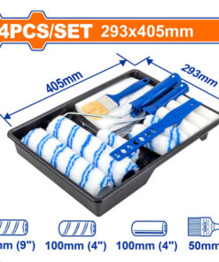 Bộ khay, cọ, con lăn sơn 14 trong 1 WadFow WCB3H13