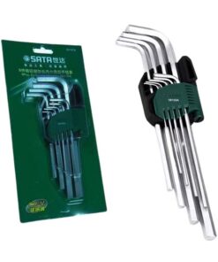 Bộ lục giác 9 chi tiết 1.5-10mm Sata 09-103A
