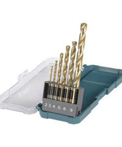 Bộ mũi khoan kim loại 6 Chi tiết HSS-TiN Makita D-72833 (2 - 8mm)