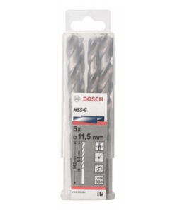 Bộ mũi khoan sắt 5 mũi 11.5mm HSS-G Bosch 2608595080