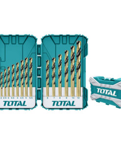 Bộ mũi khoan sắt HSS 15 chi tiết 1-12mm Total TACSDL51501