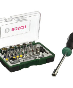 Bộ mũi vặn vít 27 món kèm tay cầm Bosch 2607017331