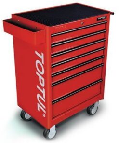 Bộ tủ dụng cụ 7 ngăn đỏ 180 chi tiết Toptul GV-18002