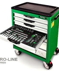 Bộ tủ dụng cụ 7 ngăn đỏ 261 chi tiết Toptul GV-26102