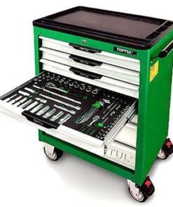 Bộ tủ dụng cụ 7 ngăn xanh 261 chi tiết Toptul GV-26105