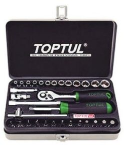 Bộ tuýp bông loại bóng 1/4" 32 món Toptul GCAD3201