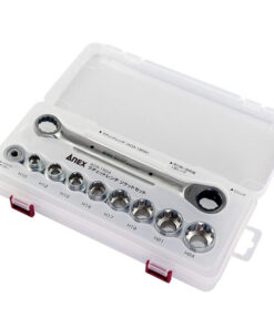 Bộ vặn ốc đa năng gồm cờ lê tự động Anex AOA-19S4