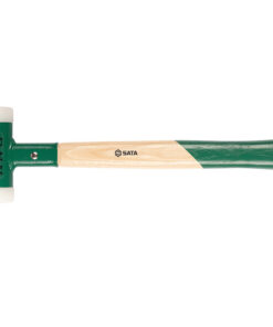 Búa cao su tay cầm bằng gỗ SATA 92603 40mm