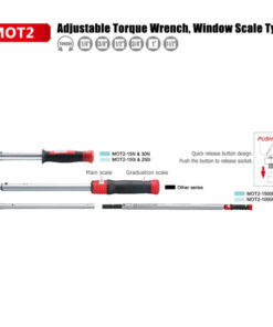 Cần siết lực (Cờ lê lực) 1-1/2" 600-3000Nm Matatakitoyo MOT2-3000N