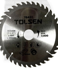Đĩa cưa gỗ Tolsen 76431 185mm