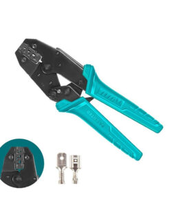 Kềm bấm cos đầu dây không cách điện AWG20-10 Total THCPC0506