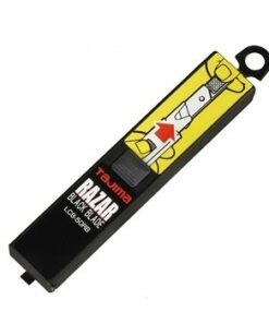 Lưỡi dao rọc giấy màu đen siêu bền 18mm Tajima LCB-50RB