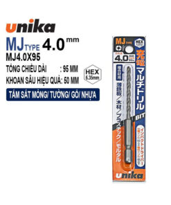 Mũi khoan đa năng 4.0x95mm chuôi lục giác Unika MJ4.0x95