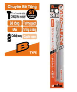 Mũi khoan tường 10.5x150mm Unika B10.5x150