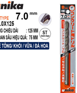 Mũi khoan tường 7,0x125mm Unika B7.0x125