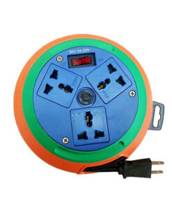 Ổ cắm đĩa bay dây 5m 3 lõi dây 10A LiOA DB53-10A