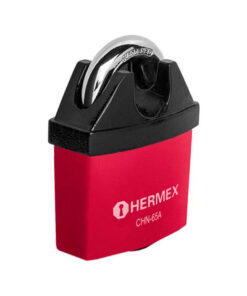 Ổ khóa treo thép bọc nhựa chống cắt 65mm Hermex CHN-65A