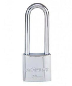 Ổ Khóa USA, Chrome trắng, càng dài, rộng 30mm Stanley S742-015