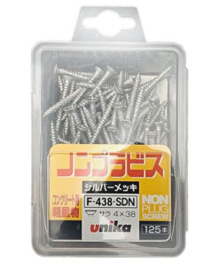 Ốc vít bắt tường, bê tông 4.0x38mm đầu bằng Unika F-438-SDN