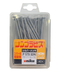 Ốc vít bắt tường, bê tông 5.0x70mm đầu tròn Unika P-570-SDN