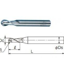 Phay ngón 2 me đầu cầu MPR8.0 Nachi