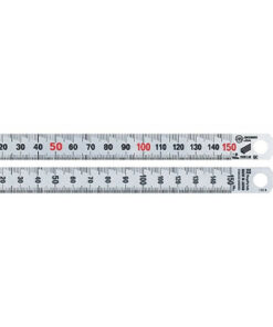 Thước lá thép 150mm (SATIN) rộng 15mm, vạch chia 1mm NIIGATA SEIKI SV-150KD