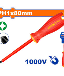 Tua vít bake cách điện PH1x80mm Wadfow WSD7213